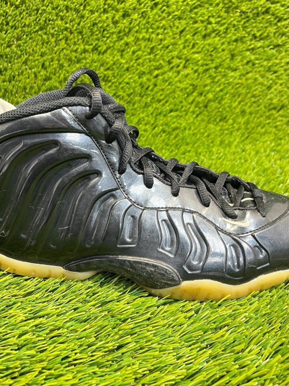 Nike Little Posite One All-Star‎ Boys Size 6Y Black Basketball Shoes Sneakers